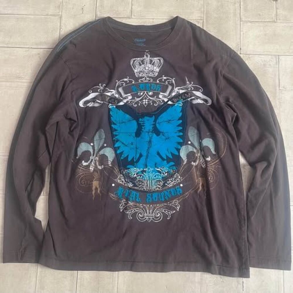 Cremieux graphic Y2K shirt size medium